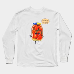 Ukrainian tomatoes Long Sleeve T-Shirt